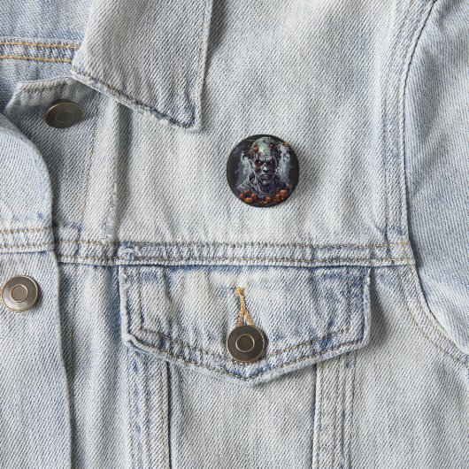 Badge Rond 2,50 Cm Halloween (En situation)