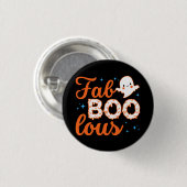 Badge Rond 2,50 Cm Halloween Boo Funny (Devant & derrière)