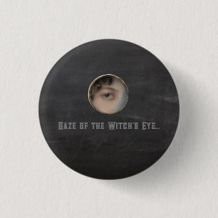 Badge Rond 2,50 Cm Halloween Macabre Déplaisant Witch Eye