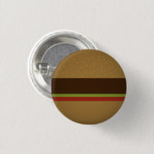 Badge Rond 2,50 Cm Hamburger (Devant & derrière)