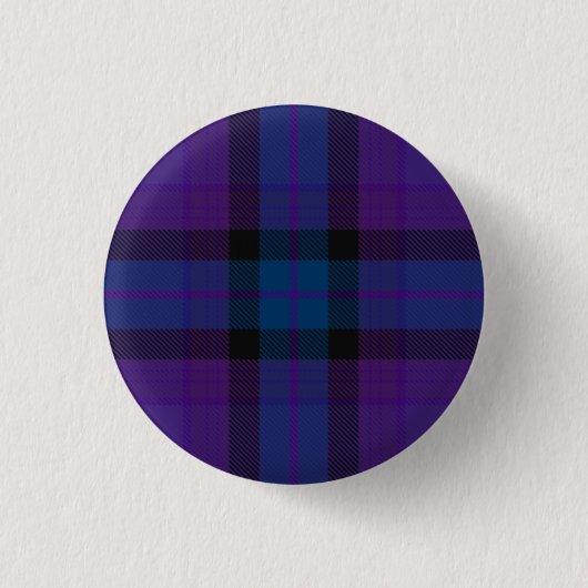 Badge Rond 2,50 Cm HAMbWG - Bouton - Plaid violet (Devant)