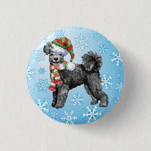 Badge Rond 2,50 Cm Happy Howliday Pumi