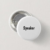 Badge Rond 2,50 Cm Haut-parleur (Devant & derrière)