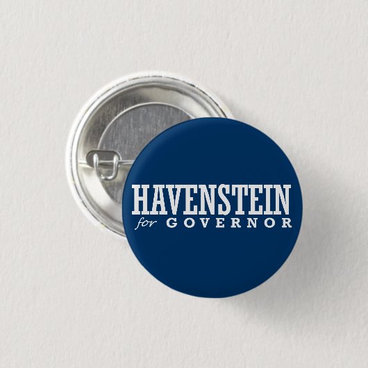 BADGE ROND 2,50 CM HAVENSTEIN POUR LE GOUVERNEUR 2014 (Devant & derrière)