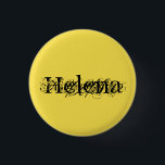 Badge Rond 2,50 Cm Helena, du noir d'orphelin d'exposition, distresse<br><div class="desc">Helena est un caractère de la police affligée par Black.fancy d'orpheline d'émission de TV</div>