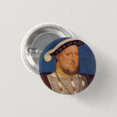 Badge Rond 2,50 Cm Henry VIII (Devant & derrière)