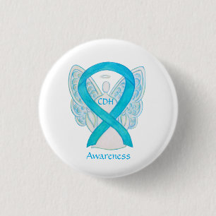 Badge Rond 2,50 Cm Hernie diaphragmatique congénitale Étanche de sens