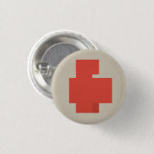 Badge Rond 2,50 Cm Héros de FLomm : POSITAVO ! (Devant & derrière)