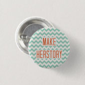 Badge Rond 2,50 Cm Herstory (Devant & derrière)
