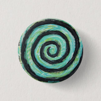 Badge Rond 2,50 Cm heure pour que je pilote le bouton