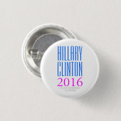 Badge Rond 2,50 Cm HILLARY CLINTON 2016 par HillaryClinton4u (Devant & derrière)