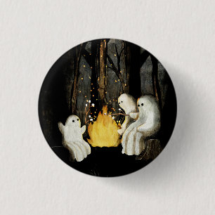 Badge Rond 2,50 Cm Histoires de fantômes