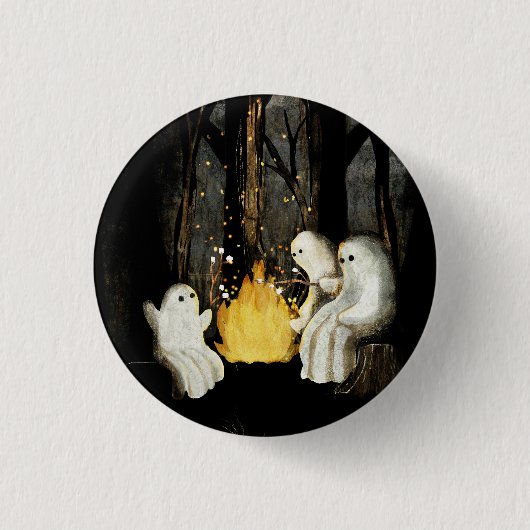 Badge Rond 2,50 Cm Histoires de fantômes (Devant)