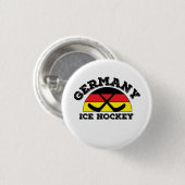 Badge Rond 2,50 Cm Hockey Germany (Devant & derrière)