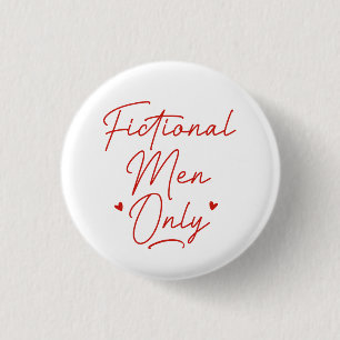 Badge Rond 2,50 Cm Hommes de fiction uniquement