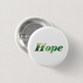 Badge Rond 2,50 Cm Hope. (Devant & derrière)