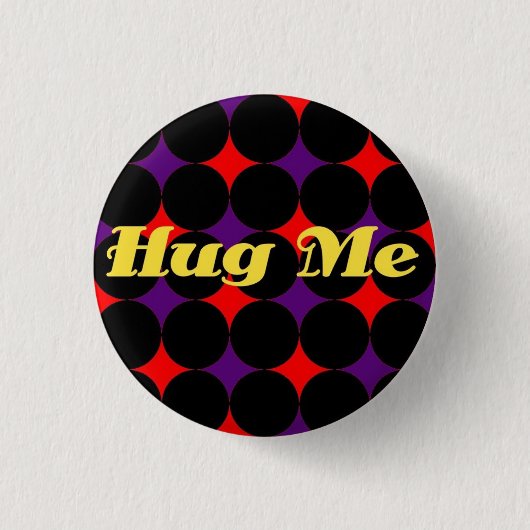 Badge Rond 2,50 Cm Hugme (Devant)