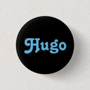 Badge Rond 2,50 Cm Hugo à boutons