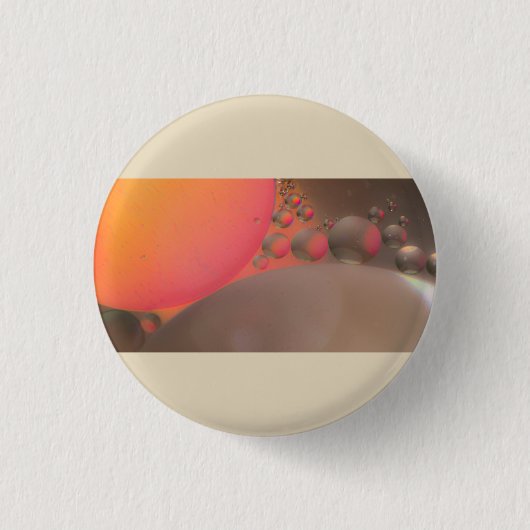 Badge Rond 2,50 Cm Huile sur l'eau (Devant)