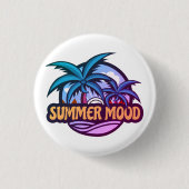 Badge Rond 2,50 Cm Humeur d'été (Devant)
