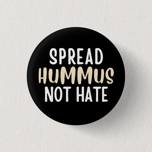 Badge Rond 2,50 Cm Hummus (Devant)