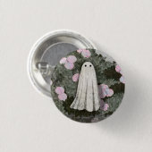 Badge Rond 2,50 Cm Hydrangée (Devant & derrière)