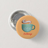 Badge Rond 2,50 Cm Hygge Drink Self-Care Thunder_Cove (Devant & derrière)