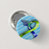 Badge Rond 2,50 Cm Hypertension intra-crânienne (Devant & derrière)