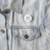Badge Rond 2,50 Cm I Love Animate (En situation)