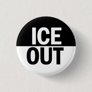 Badge Rond 2,50 Cm ICE OUT Button