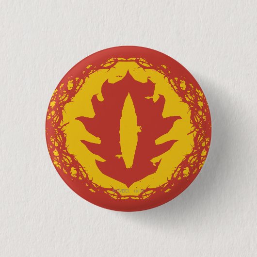 Badge Rond 2,50 Cm Icône de l'oeil de Sauron (Devant)