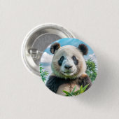 Badge Rond 2,50 Cm Icône : panda (Devant & derrière)