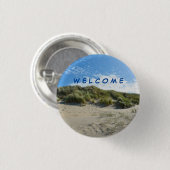 Badge Rond 2,50 Cm Idylle des dunes (Devant & derrière)