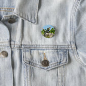 Badge Rond 2,50 Cm Iguana (En situation)