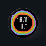 Badge Rond 2,50 Cm IL/ELLE/ELLES Prononononosent le cercle arc-en-cie<br><div class="desc">Décorez votre tenue avec ce bouton d'art cool. Ça fait un grand cadeau ! Vous pouvez le customiser et ajouter du texte. Consultez ma boutique pour plus de couleurs et de motifs ! Faites-moi savoir si vous aimeriez quelque chose de personnalisé aussi.</div>
