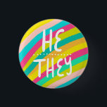 Badge Rond 2,50 Cm IL/ELLES Pronononononononononondes de main colorée<br><div class="desc">Décorez votre tenue avec ce bouton d'art cool. Ça fait un grand cadeau ! Vous pouvez le customiser et ajouter du texte. Consultez ma boutique pour plus de couleurs et de motifs ! Faites-moi savoir si vous aimeriez quelque chose de personnalisé aussi.</div>