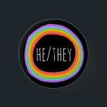Badge Rond 2,50 Cm IL/ELLES Pronononononononononononour arc-en-ciel c<br><div class="desc">Décorez votre tenue avec ce bouton d'art cool. Ça fait un grand cadeau ! Vous pouvez le customiser et ajouter du texte. Consultez ma boutique pour plus de couleurs et de motifs ! Faites-moi savoir si vous aimeriez quelque chose de personnalisé aussi.</div>