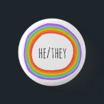 Badge Rond 2,50 Cm IL/ELLES Prononononononononononsulent arc-en-ciel<br><div class="desc">Décorez votre tenue avec ce bouton d'art cool. Ça fait un grand cadeau ! Vous pouvez le customiser et ajouter du texte. Consultez ma boutique pour plus de couleurs et de motifs ! Faites-moi savoir si vous aimeriez quelque chose de personnalisé aussi.</div>