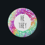 Badge Rond 2,50 Cm IL/ELLES Prononononononononounes Arc-en-ciel color<br><div class="desc">Décorez votre tenue avec ce bouton d'art cool. Ça fait un grand cadeau ! Vous pouvez le customiser et ajouter du texte. Consultez ma boutique pour plus de couleurs et de motifs ! Faites-moi savoir si vous aimeriez quelque chose de personnalisé aussi.</div>