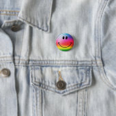 Badge Rond 2,50 Cm Il libèreraient Arcoiris - M1 (En situation)