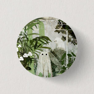 Badge Rond 2,50 Cm Il y a encore un fantôme dans la serre...