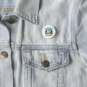 Badge Rond 2,50 Cm île Caïman (En situation)