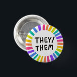 Badge Rond 2,50 Cm ILS/EUX Prononononouns Arc-en-ciel Bright Cercle B<br><div class="desc">Décorez votre tenue avec ce bouton d'art cool. Vous pouvez le customiser et ajouter du texte. Consultez ma boutique pour plus de couleurs et de motifs ! Faites-moi savoir si vous aimeriez quelque chose de personnalisé aussi.</div>