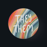 Badge Rond 2,50 Cm ILS/EUX Prononononouns Arc-en-ciel coloré<br><div class="desc">Décorez votre tenue avec ce bouton d'art cool. Ça fait un grand cadeau ! Vous pouvez le customiser et ajouter du texte. Consultez ma boutique pour plus de couleurs et de motifs ! Faites-moi savoir si vous aimeriez quelque chose de personnalisé aussi.</div>