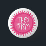 Badge Rond 2,50 Cm ILS/EUX Pronononouns Pink Sun Pride manuscrite<br><div class="desc">Décorez votre tenue avec ce bouton d'art cool. Ça fait un grand cadeau ! Vous pouvez le customiser et ajouter du texte. Consultez ma boutique pour plus de couleurs et de motifs ! Faites-moi savoir si vous aimeriez quelque chose de personnalisé aussi.</div>