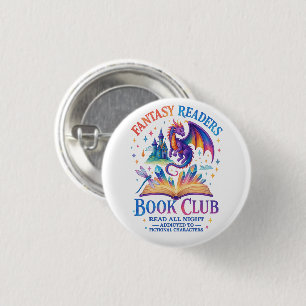 Badge Rond 2,50 Cm Imaginaire Readers Book Club...