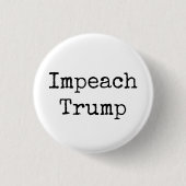 Badge Rond 2,50 Cm "Impeach Trump" (Devant)