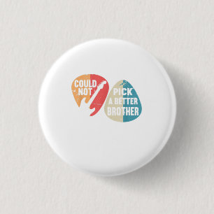 Badge Rond 2,50 Cm Impossible De Choisir Un Meilleur Frère Bro I Bass