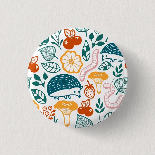 Badge Rond 2,50 Cm In the forest (Devant)