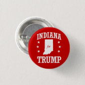 BADGE ROND 2,50 CM INDIANA POUR TRUMP (Devant & derrière)